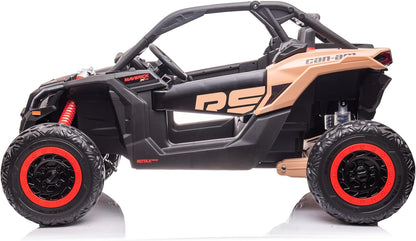 24Vx2 4x4 Can-Am Maverick 2-Seater Ride-On UTV for Kids