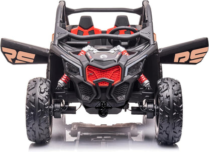 24Vx2 4x4 Can-Am Maverick 2-Seater Ride-On UTV for Kids