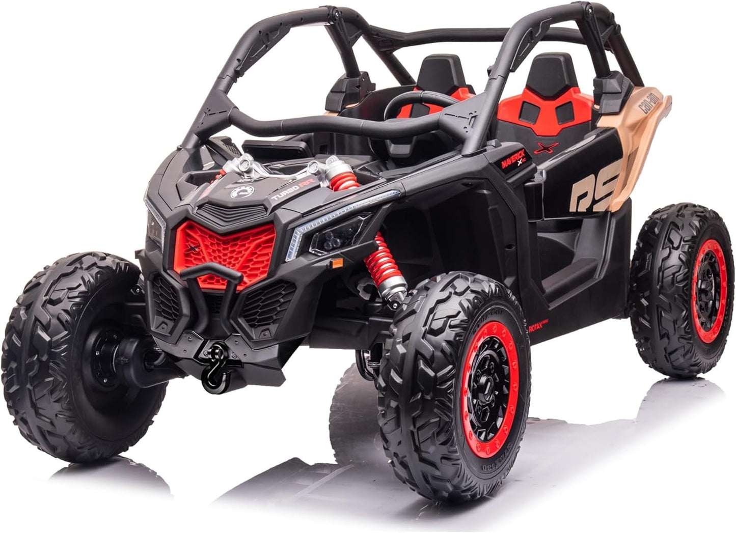 24Vx2 4x4 Can-Am Maverick 2-Seater Ride-On UTV for Kids