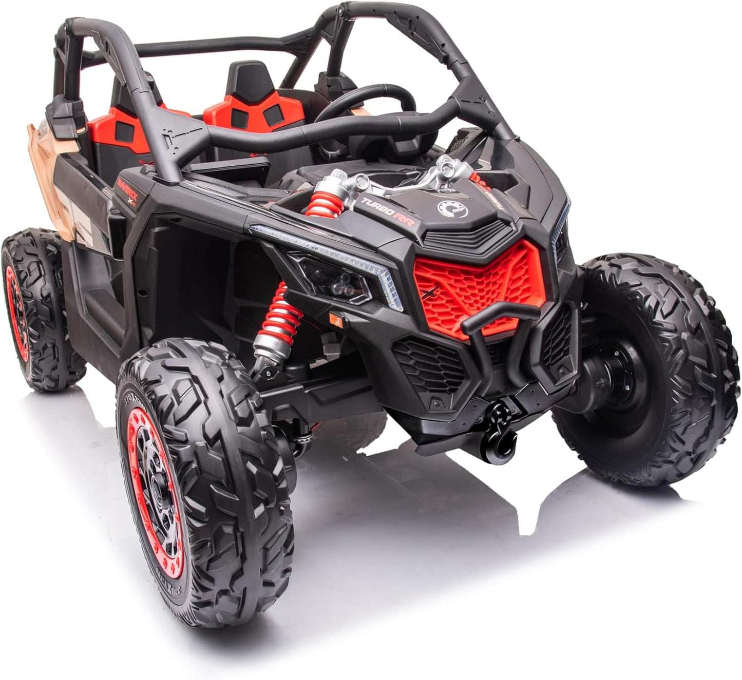 24Vx2 4x4 Can-Am Maverick 2-Seater Ride-On UTV for Kids