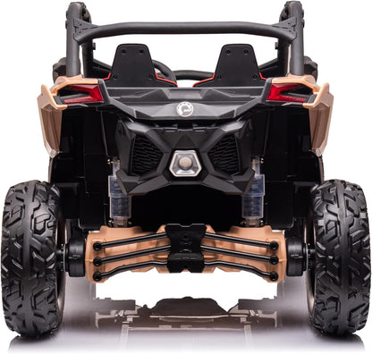 24Vx2 4x4 Can-Am Maverick 2-Seater Ride-On UTV for Kids